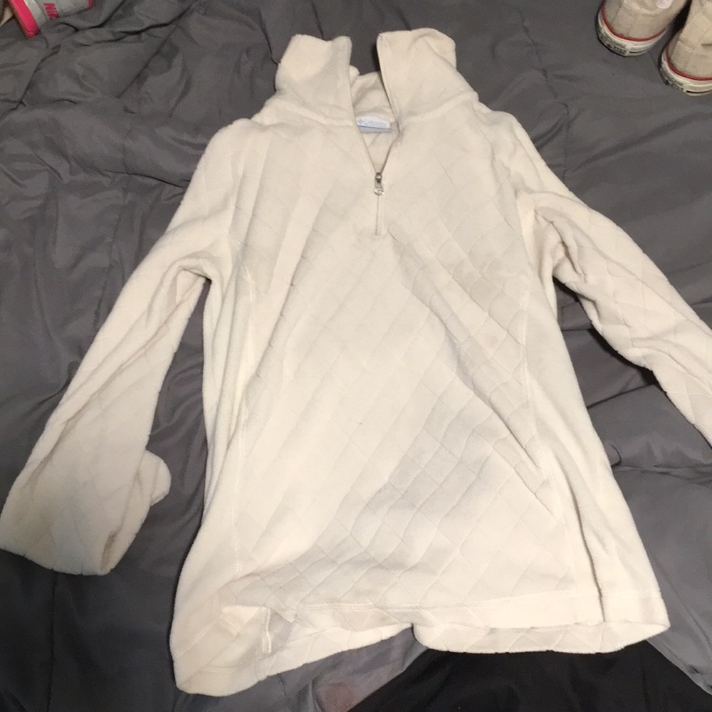 Colombia small sweatshirt quarter zip